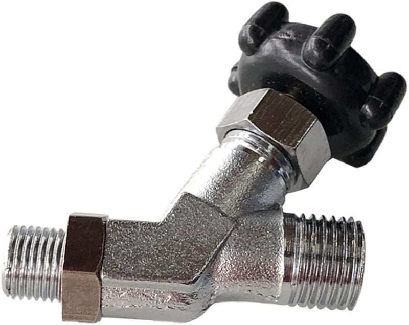 صمام تصريف مكواة البخار صمام تحكم تدفق الغلاية من النحاس سهلة التركيب - Image 1